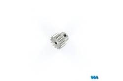 13-tooth steel pinion, module 1, for a Ø3.2mm diameter shaft - Veroma 240370