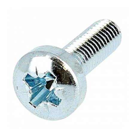 Pack of 25 Metric Cross Recessed Pan Head Machine Screws M3x10 Zinc Plated DIN 7985