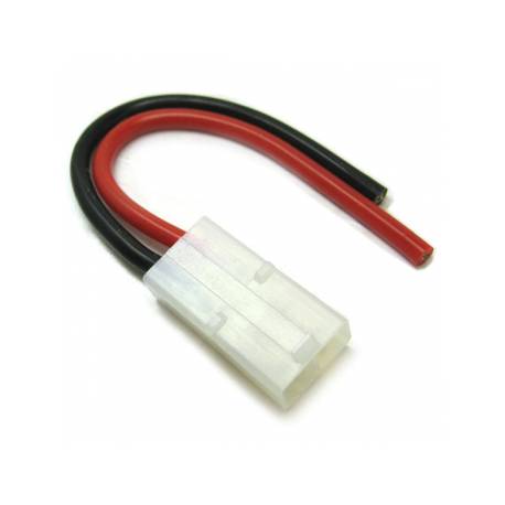 Tamiya Female connector + 10cm AWG14 cable - Etronix ET0629