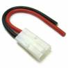 Tamiya Female connector + 10cm AWG14 cable - Etronix ET0629