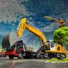 Hydraulic Excavator RC Komatsu PC360 LESU 1/14 Kit