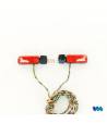Pair of 6-chamber rear light units with LED 7.2V - VEROMA 191531