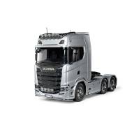 Tamiya RC truck Scania 770 S V8 6x4 1/14 56373 - Limited edition painted in Gloss Aluminum TS-17