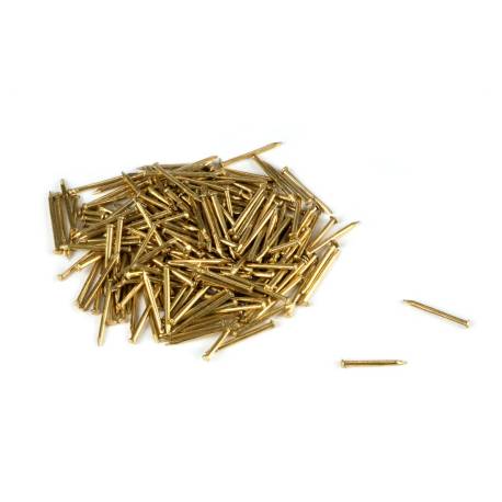 Sachet de clous en laiton de dimensions 0.5mm x 10mm AMATI 413410