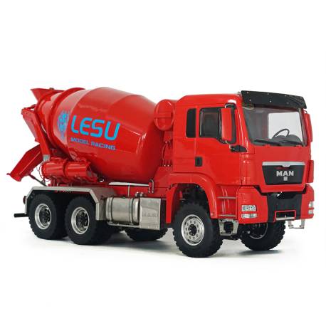 MAN TGS 6x6 Toupie à béton RC ARTR LESU 1/14 - LESU LS-Z0027-S