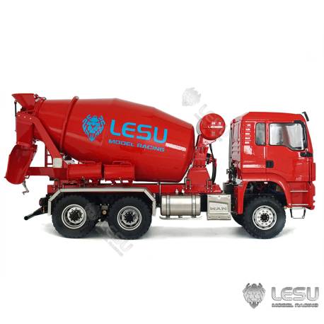 MAN TGS 6x6 Toupie à béton RC ARTR LESU 1/14 - LESU LS-Z0027-S