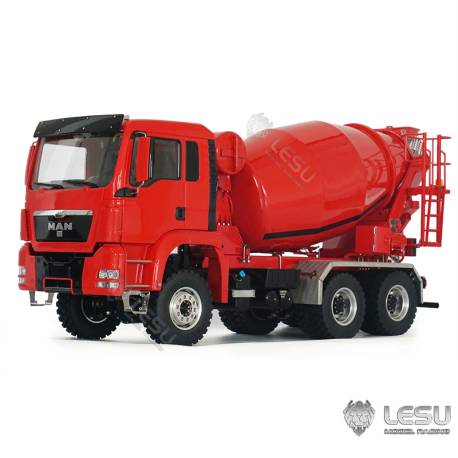 MAN TGS 6x6 Toupie à béton RC ARTR LESU 1/14 - LESU LS-Z0027-S