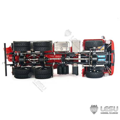 MAN TGS 6x6 Toupie à béton RC ARTR LESU 1/14 - LESU LS-Z0027-S
