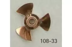 Propeller for a bow thruster