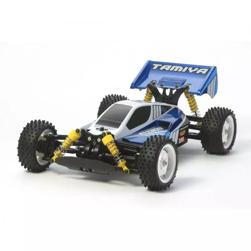 Pack complet Neo Scorcher Tamiya avec radio, chargeur et accu