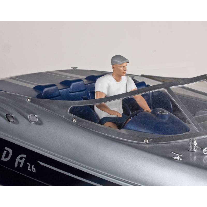 Figurine de barreur de Yacht en résine 1/10 - KRICK 64101
