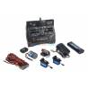 Tamiya Camion Scania 770 S V8 6x4 1/14 Aluminium Brillant TS-17 56373 + Truck-Set Carson