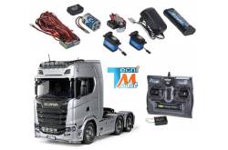 Camion RC Tamiya Scania 770 S V8 Tracteur Lourd 8x4/4 1/14