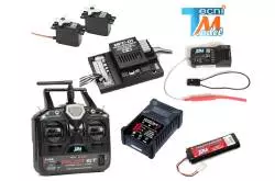 Combo Pack Tamiya MFC-01 Unit and T2M radio for Tamiya 1/14 RC Trucks