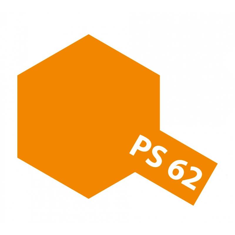 Peinture pour Lexan PS62 Pure Orange Tamiya