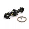 Aluminium front axle with differential lock for trucks Tamiya Lesu Q-9006