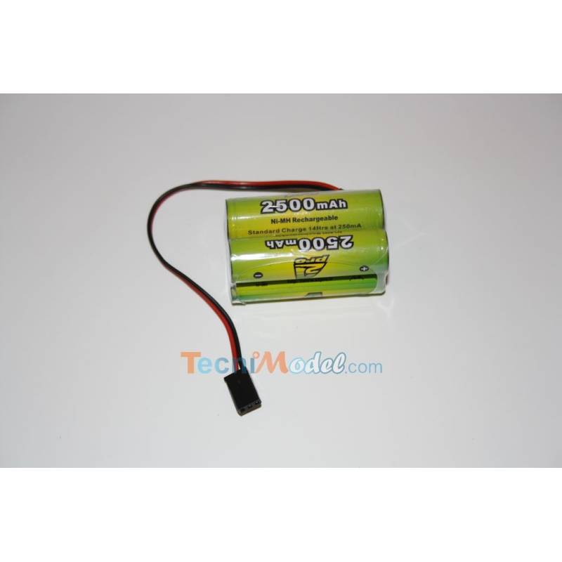 Pack Rx B 4.8V/AP-2500AA JR A2PRO 4255B