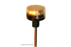 Orange Ø10mm flashing light by Pistenking