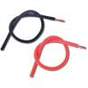 Silicone wire AWG14 2.12mm² Red + Black (2x1m)