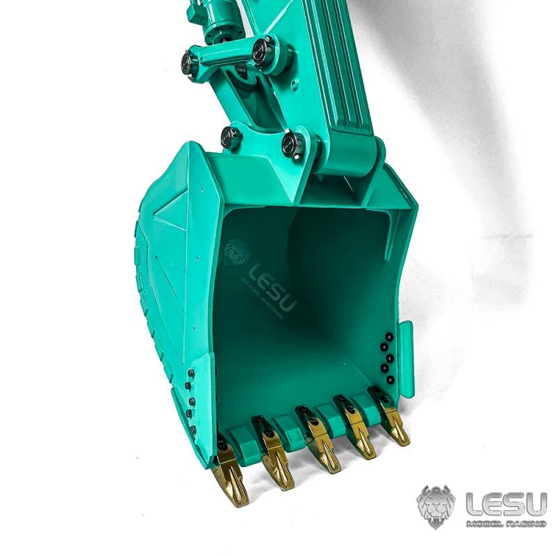 Pelleteuse hydraulique RC Aoue SK500LC 1/14 en kit à monter et à peindre - LESU BA-B0018-KIT