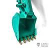 Pelleteuse hydraulique RC Aoue SK500LC 1/14 en kit à monter et à peindre - LESU BA-B0018-KIT