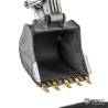 Pelleteuse hydraulique RC Aoue SK500LC 1/14 en kit à monter et à peindre - LESU BA-B0018-KIT