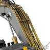 Pelleteuse hydraulique RC Aoue SK500LC 1/14 en kit à monter et à peindre - LESU BA-B0018-KIT