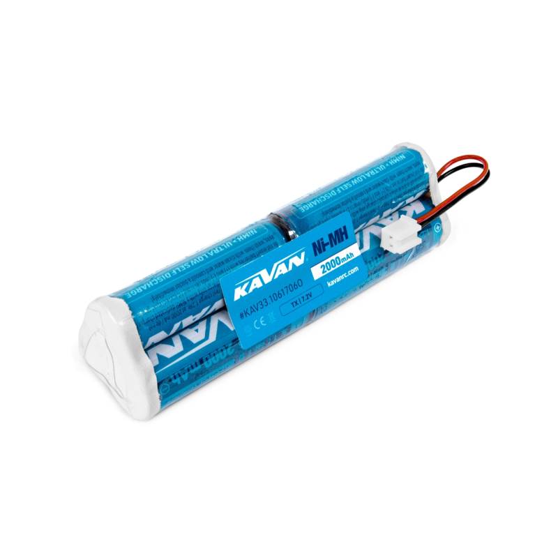 Pack d'accus NiMh 7,2v 2000mAh pour Hitec Optic 6 Sport ou Eclipse 7 PRO