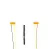 Paire de feux de pénétration oranges 11,5x4,6mm 7,2V - 12V - Carson 500907678