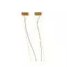 Paire de feux de pénétration oranges 11,5x4,6mm 7,2V - 12V - Carson 500907678