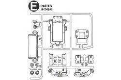 Set of Tamiya E and Y Parts for Volvo Tamiya Tow Truck