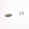 10 Chrome-plated metal dummy switches for Riva 1/10