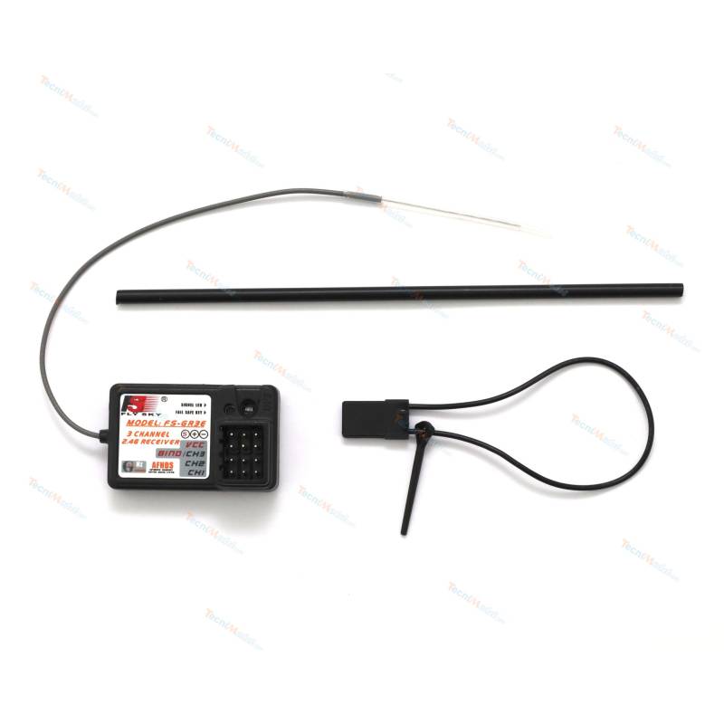 1 Récepteur FS-GR3E 2.4Ghz 3 voies de FlySky