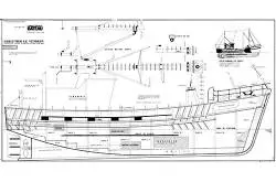 "Le Vendéen" Trawler 1/10 MRB Blueprint