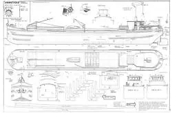 "Jumetois" Barge 1/33 MRB Blueprints