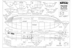 "Pinasse" from Arcachon 1/10 MRB Blueprint