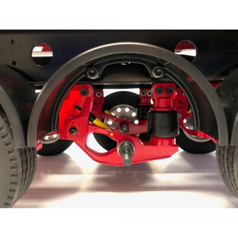 Trailer axle with dummy air bags - Carson 500907643