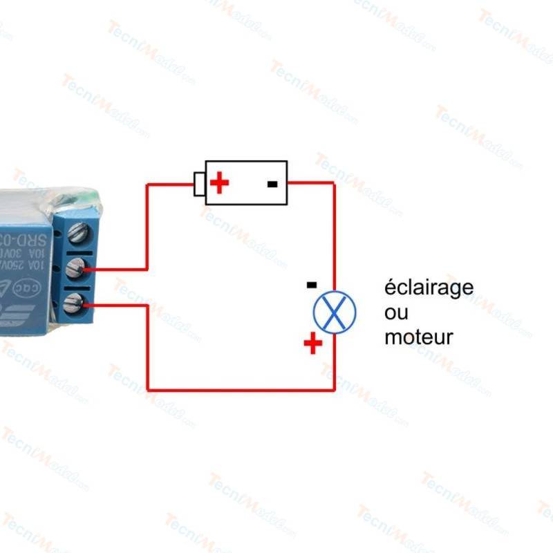 Module relai simple 10A