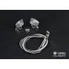 2 Spotlights work lights under windshield with leds - LESU S-1259