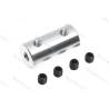 Accouplement rigide Ø2mm / Ø2mm longueur 18mm