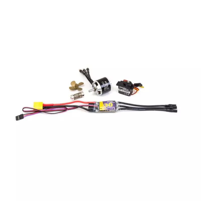 Set de motorisation pour Vedette de sauvetage SAR ou de pompier FLB-12 - Aeronaut 7126/10