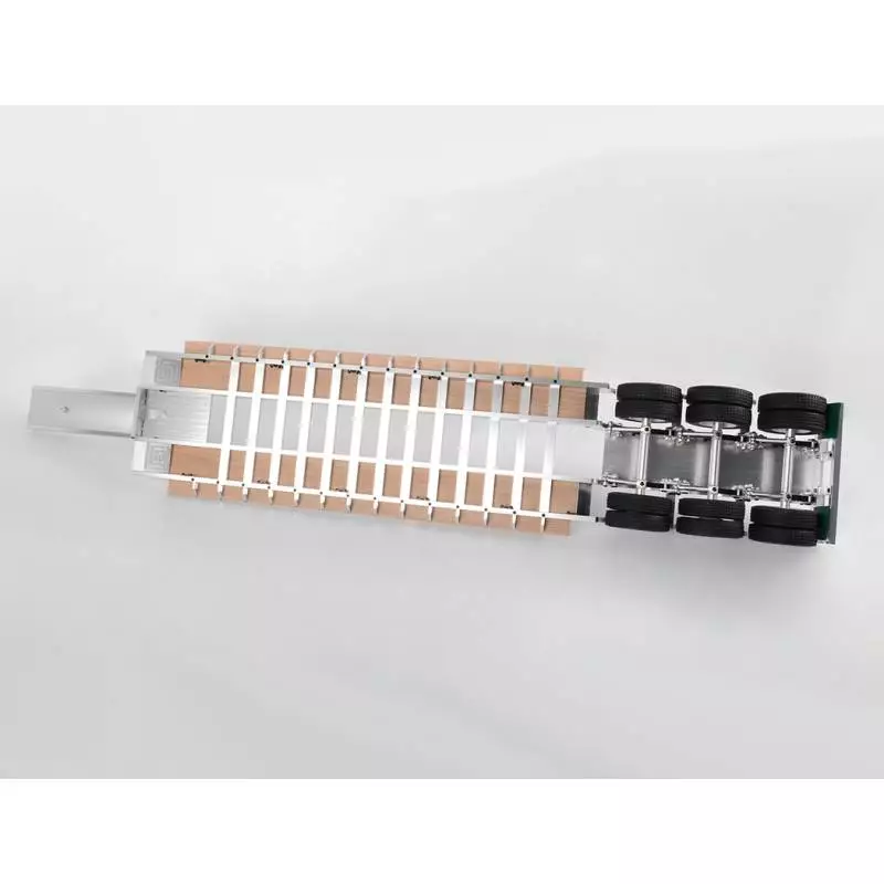 Semi-remorque porte-engin US à 3 essieux 1/14 RC4WD Lowboy Trailer - RC4WD Z-H0005