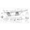 "Solweig" Pilot Sailboat 1/15 MRB Blueprint