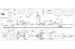 "Suffren" French Frigate 1/100 and 1/75 MRB Blueprints