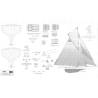 Plan MRB Voilier Tuiga 1/15