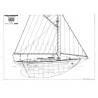 "Seabird" Sailboat 1/10 MRB Blueprints