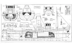 Plan MRB Remorqueur Cap Sizun 1/20
