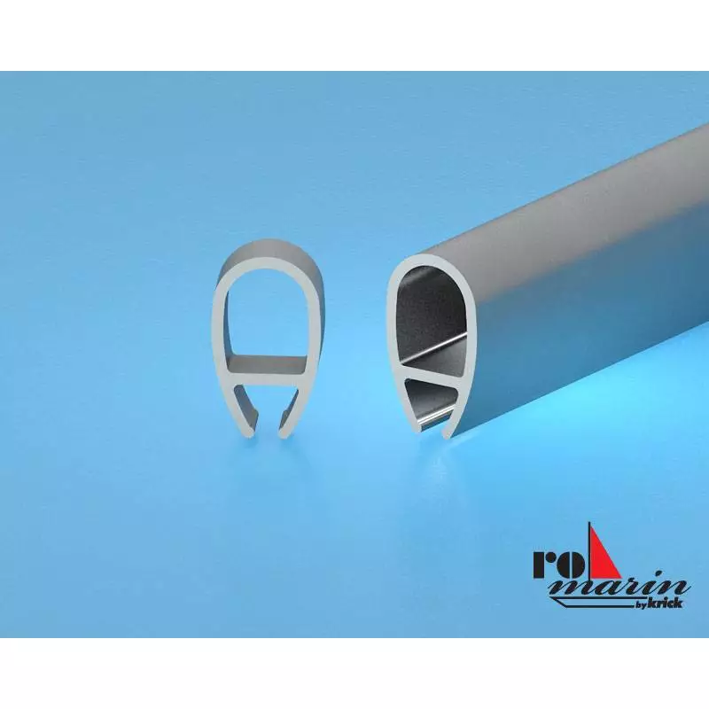 Profilé alu de mat de voilier rc 9x16x1700mm
