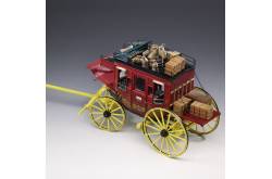 Diligence Stage Coach à l'échelle 1/10 - AMATI B1711,01