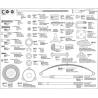 Bag C of Tamiya metal parts for Arocs 56357 RC Truck.